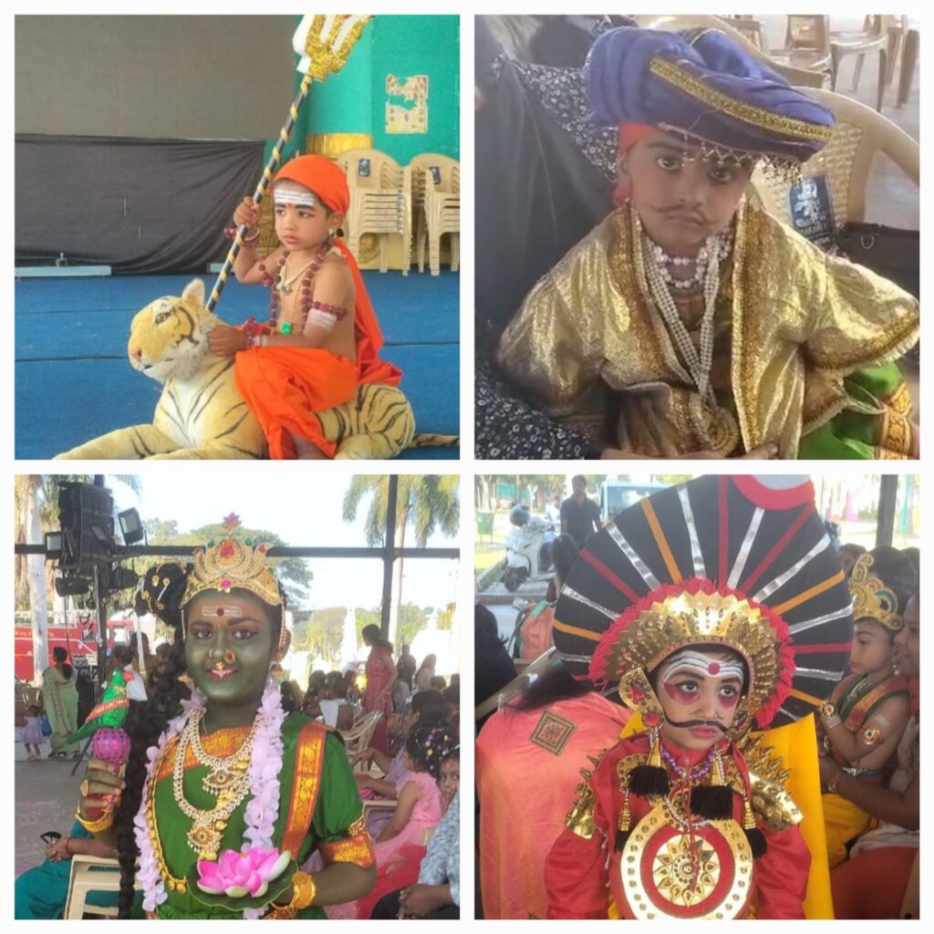 ದಸರಾ ವಸ್ತು ಪ್ರದರ್ಶನಕ್ಕೆ ಬಂದ ಮಾದಪ್ಪ, ಟಿಪ್ಪು, ಕಿತ್ತೂರು ರಾಣಿ ಚನ್ನಮ್ಮ…!